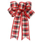 5pcs/set Red Bow Christmas Ribbon Bows