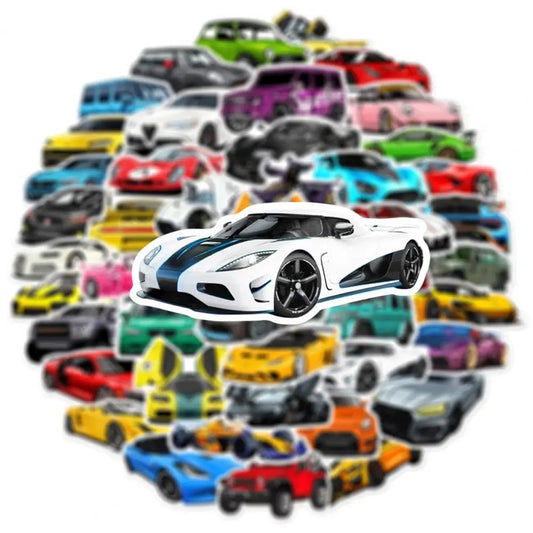 Sports Car Stickers