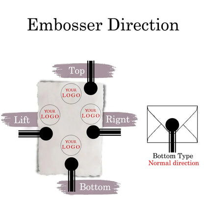 Design Your Own LOGO Embossing Seal