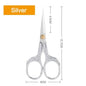 Retro style sharp embroidery scissors Pointed