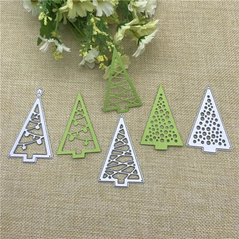 Christmas Tree Metal Cutting Dies/Stencils