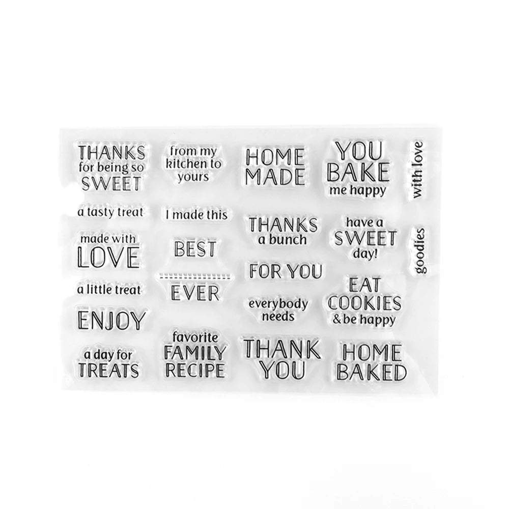 Treat Tag Clear Stamps and Cutting Dies