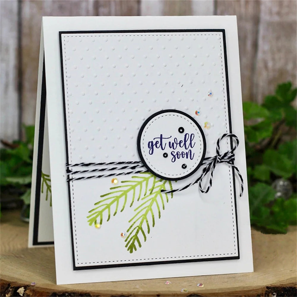 Get Well Wishes Transparent Clear Stamps