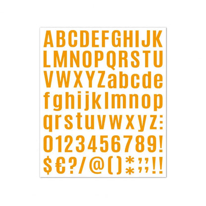 Self-adhesive Vinyl Sheets Alphabet Stickers