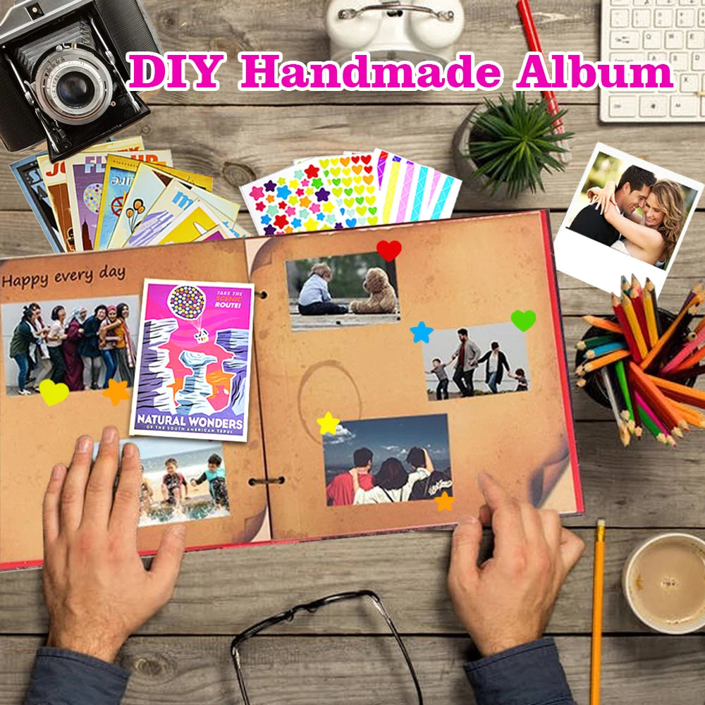 Handmade Photo Album/Scrapbook Album, DIY