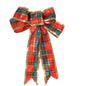 5pcs/set Red Bow Christmas Ribbon Bows