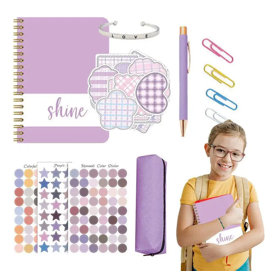 Scrapbook Kit Teenage Girls Diary Supplies Set