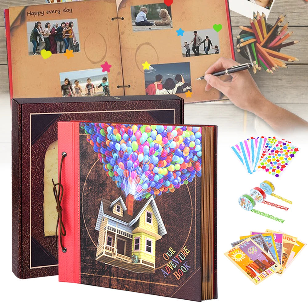 Handmade Photo Album/Scrapbook Album, DIY