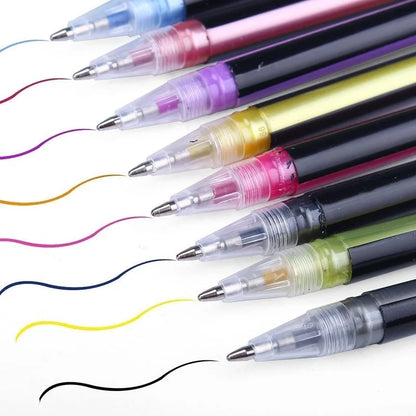 48 Gel Color gel Ink Glitter Pens