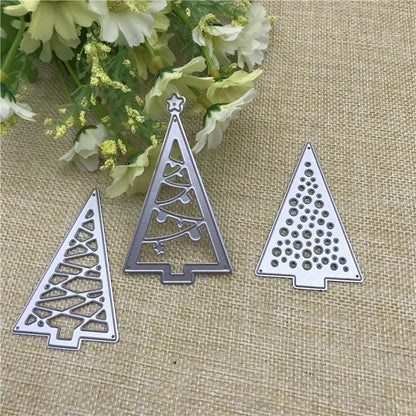 Christmas Tree Metal Cutting Dies/Stencils