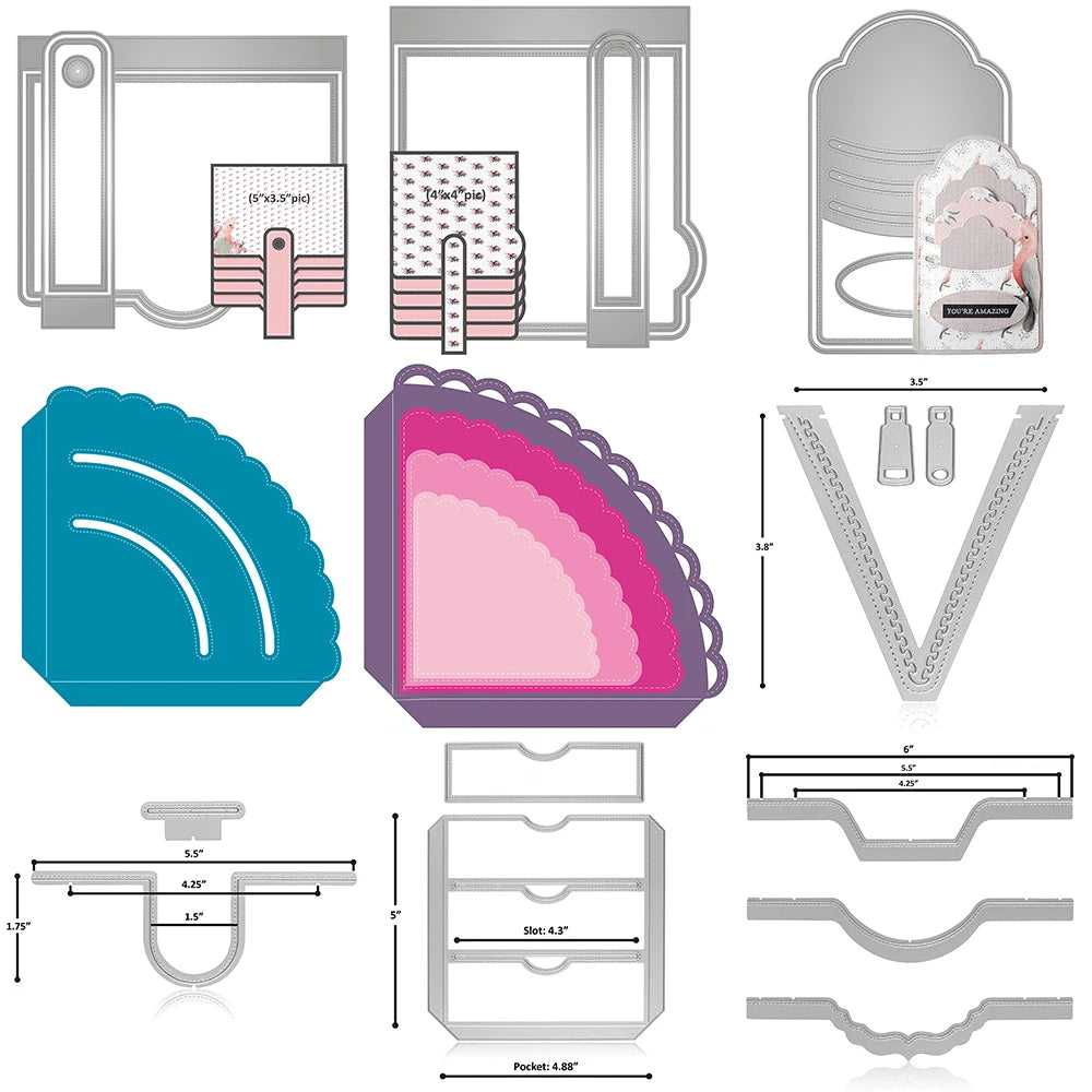 Rectangle Square Metal Cutting Dies