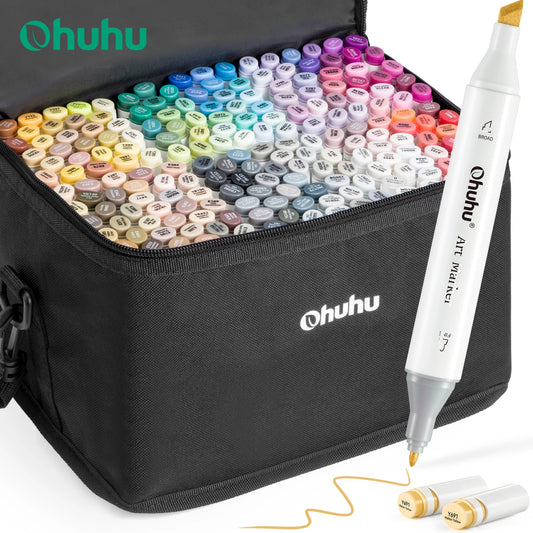 200 Color Marker Dual Tipped Pens