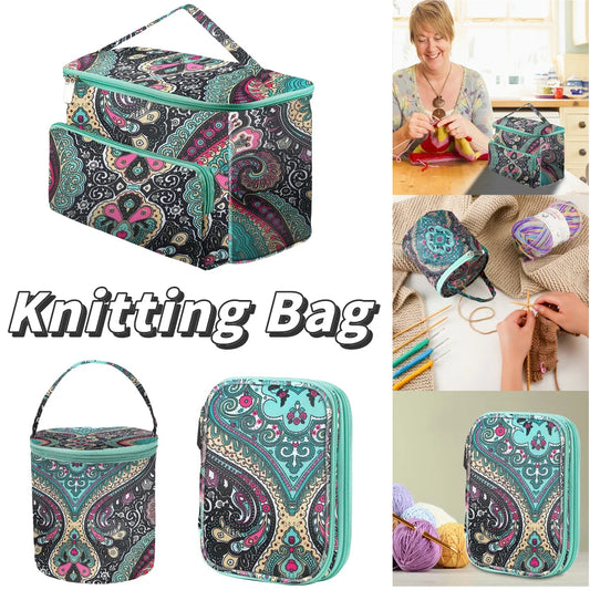 Knitting Bag Large-capacity Knitting Needles Organizer