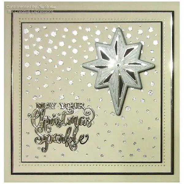 Christmas Wishes Words Metal Cutting Dies