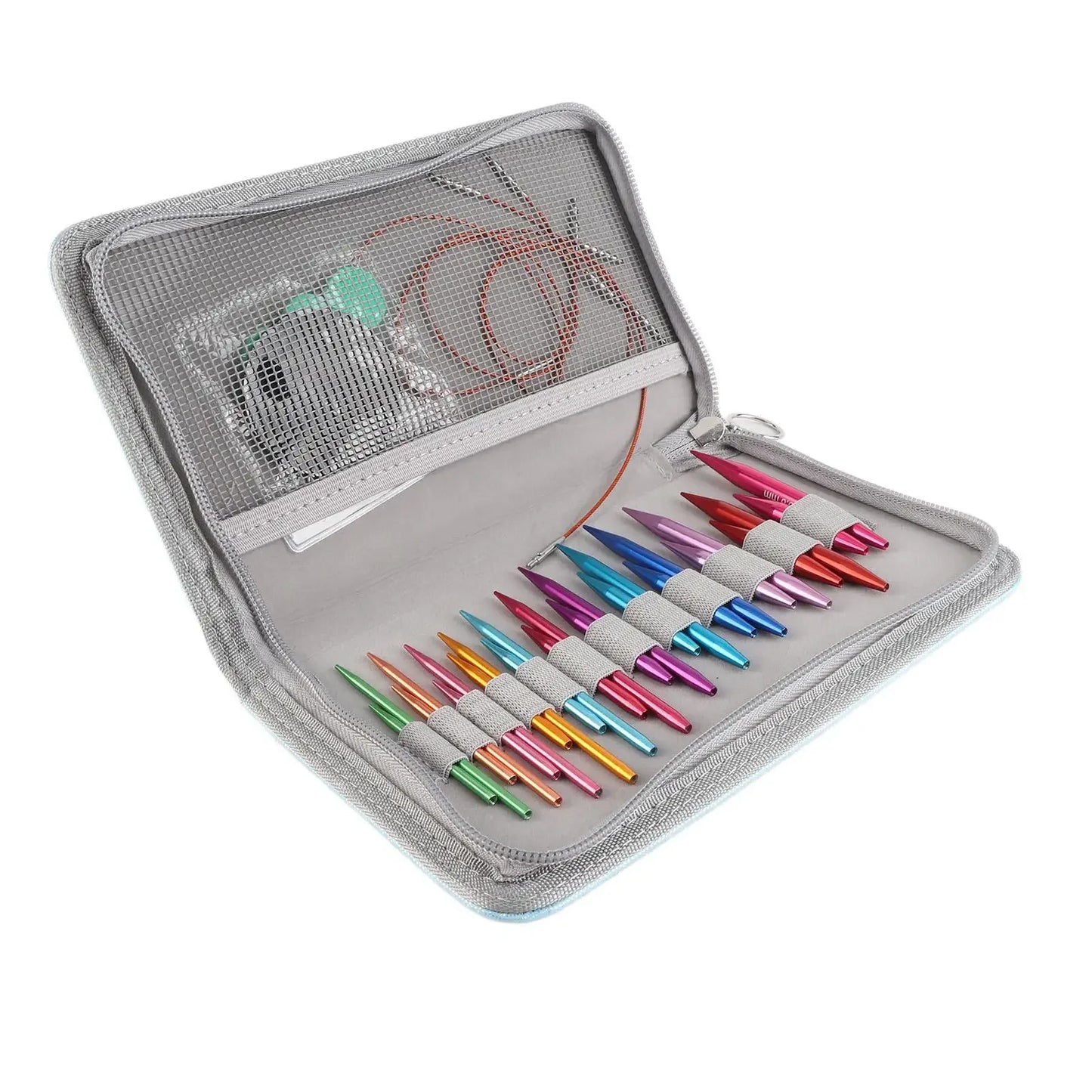 Circular Knitting Needle Set 3 to 8mm Interchangeable